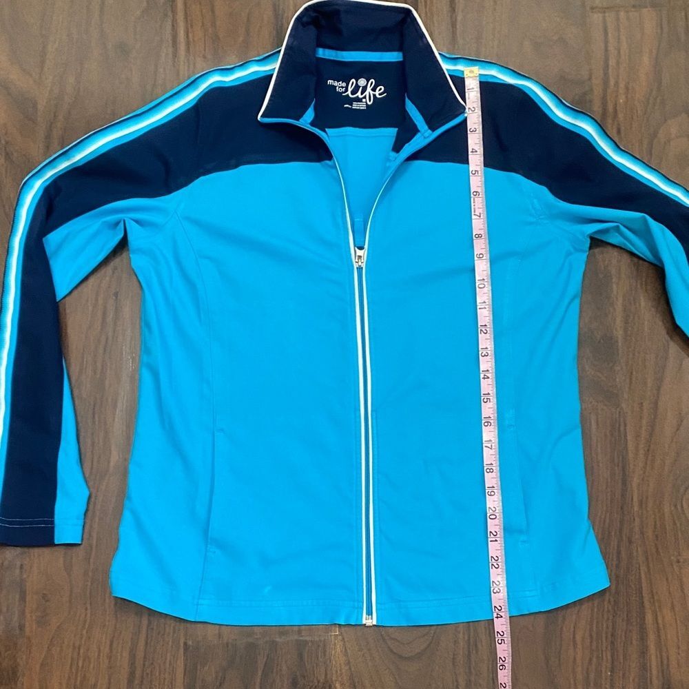 Made for Life Blue and Navy Women's Jacket - Picture 6 of 7